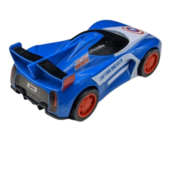 👣4/$20. Captain America Marvel Gainmax Limited Toy Car Plastic - Picture 5 of 8